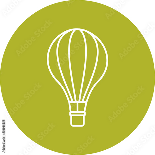 Air Ballon Icon Design