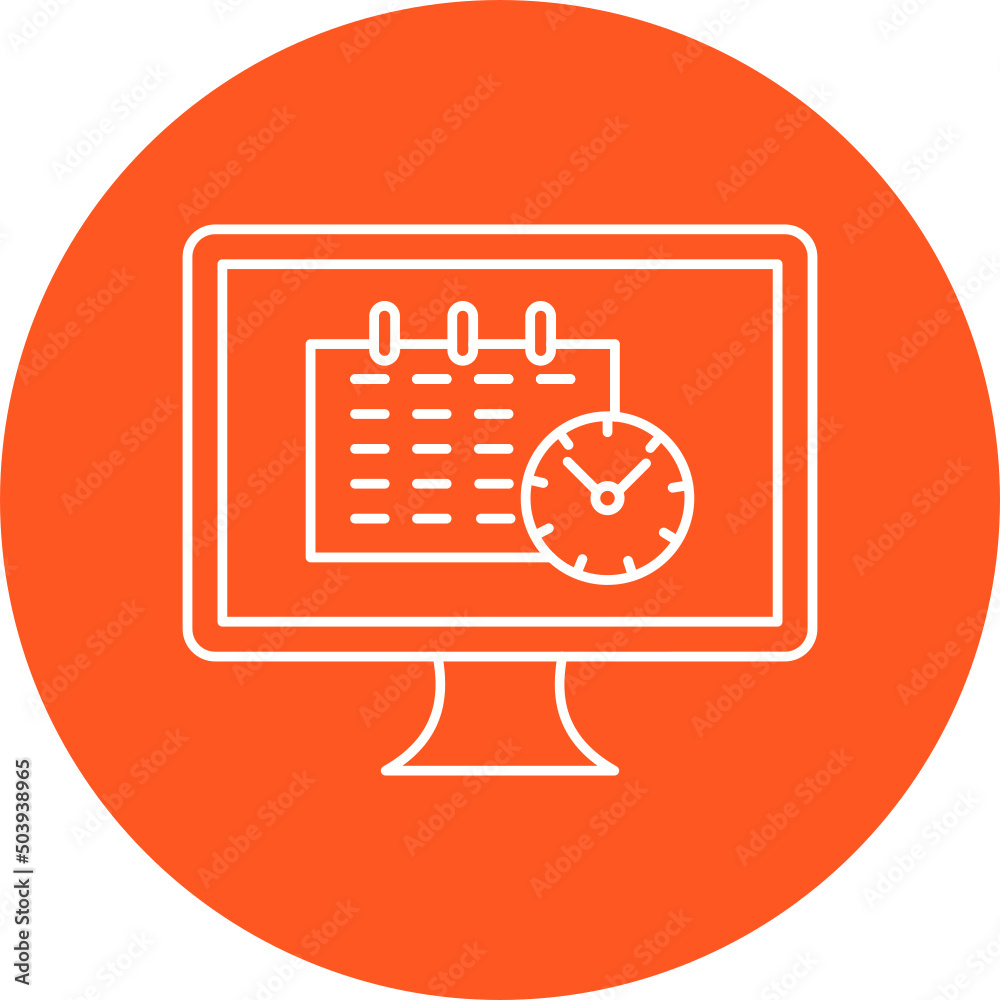 Deadline Icon Design