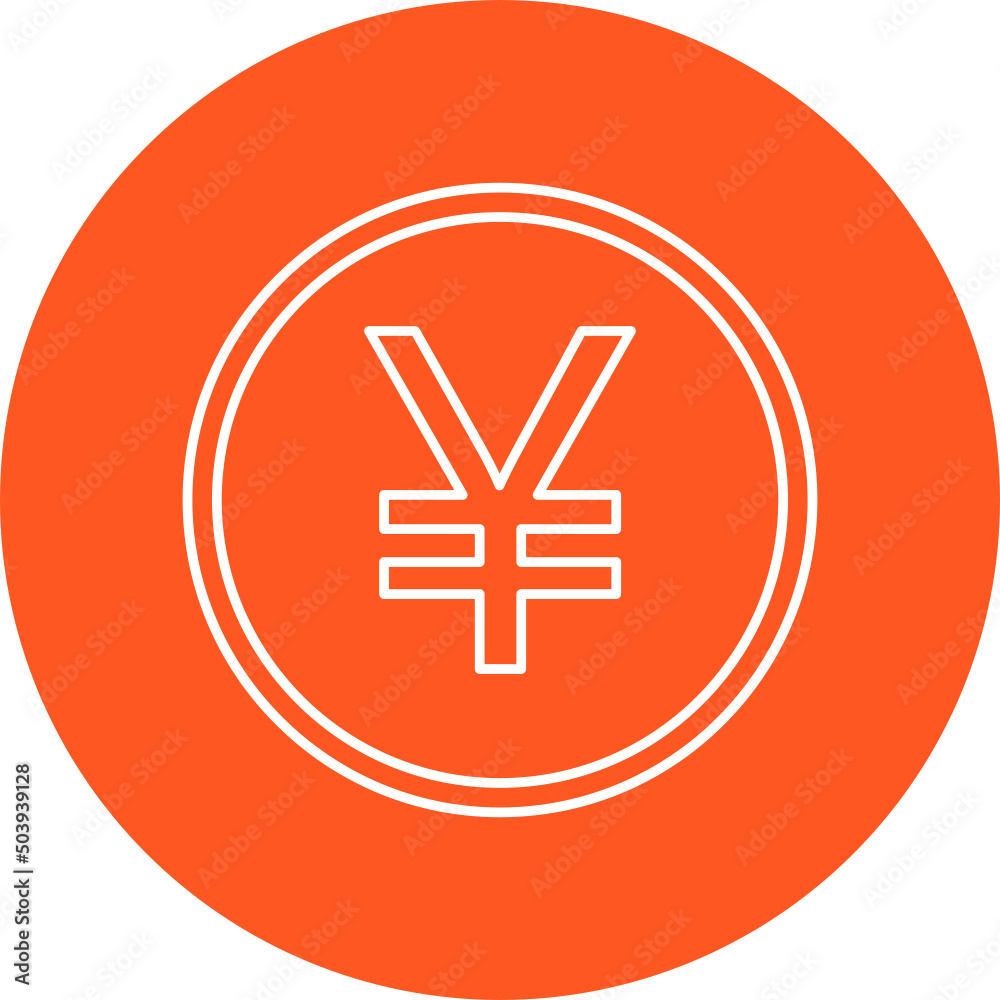 Obraz premium Yen Icon Design