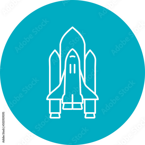 Space Shuttle Icon Design