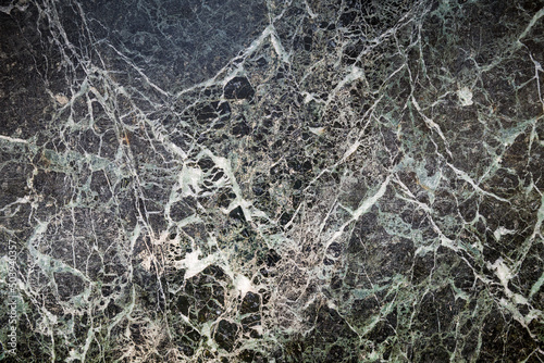 Natural dark green marble panel, background texture