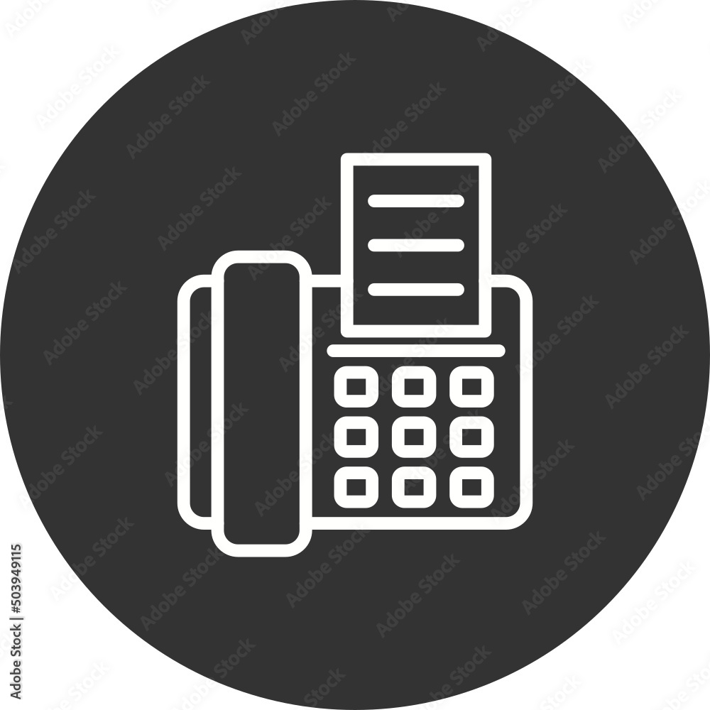 fax machine Icon