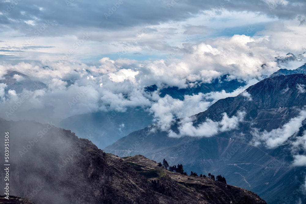 Colca Canyon in the Andes, Peru. Colca Canyon in the Andes, Peru.