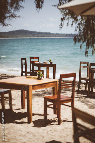 restaurant on the beach