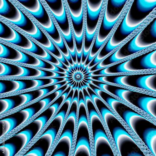 Wallpaper Mural surreal futuristic digital 3d design art abstract background fractal illustration for meditation and decoration wallpaper
 Torontodigital.ca