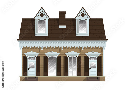 Vintage Old Creole House Style