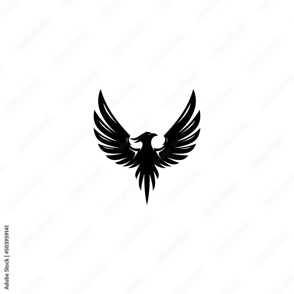 Obraz premium Phoenix logo or icon design