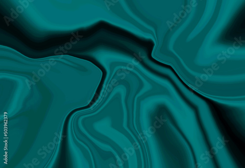 Dark Green stylish Psychedelic liquid marble fluid abstract art background design. Trendy elegant liquid marble style. Ideal for web, advertisement, prints, wallpapers, fashion.	
