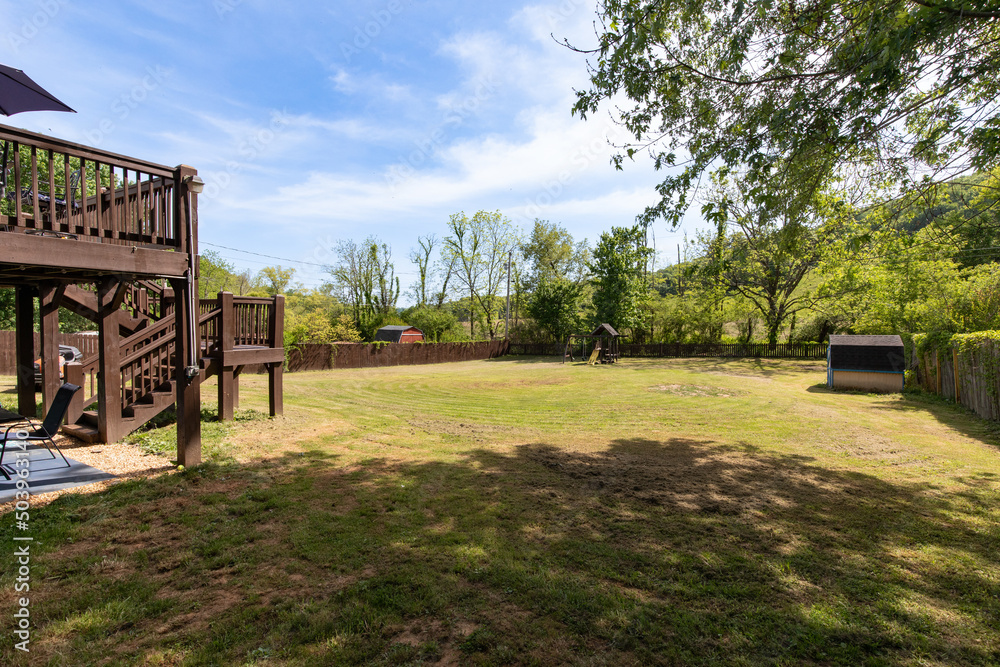 Obraz premium backyard