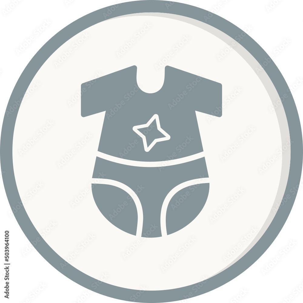 Baby Dress Icon Baby Dress Icon