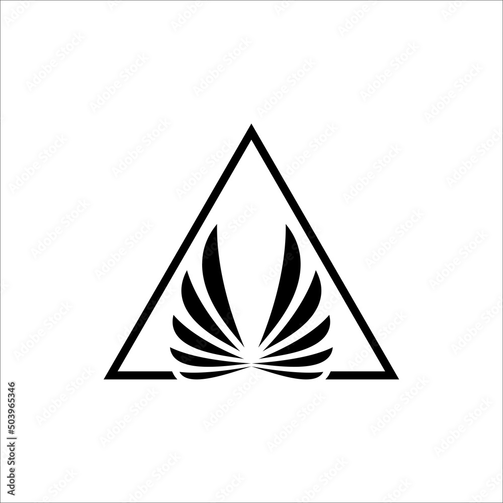 initial letter A and angel vector logo initial letter A and angel vector logo