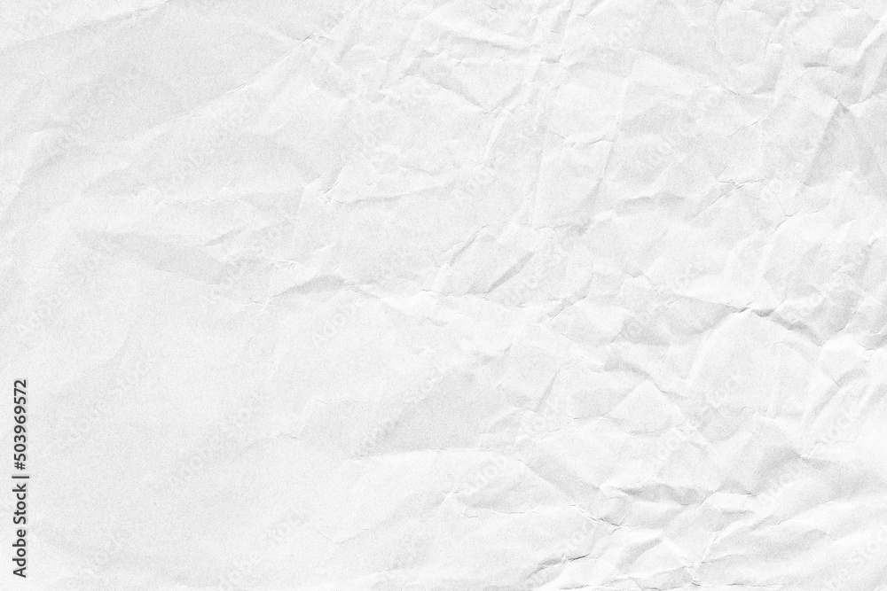 Grey crumpled background paper surface texture