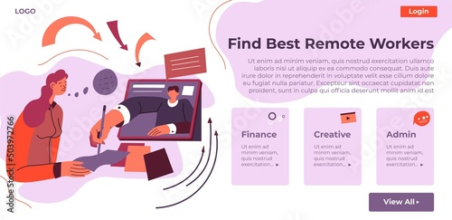 Find best remote workers, finance and creativity