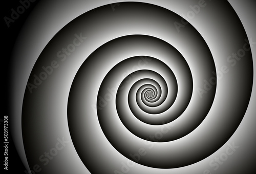 Colorful swirl graphic background 3d render illustration