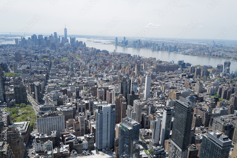 new york city vue d'en haut A