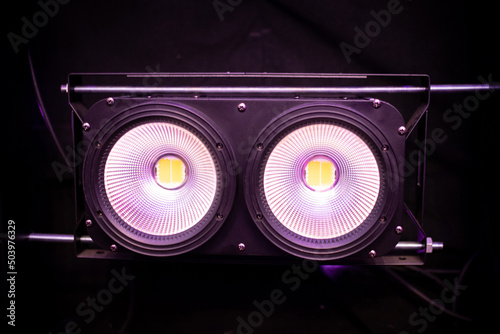 Blinder LED light, professional concert equipment for the stage.