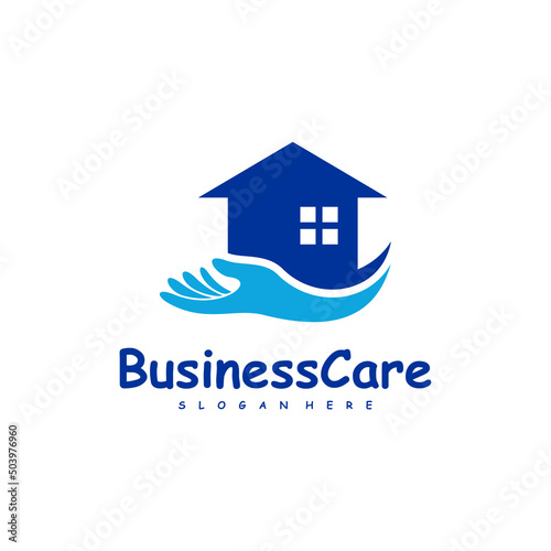House Care logo design vector. Icon Symbol. Template Illustration