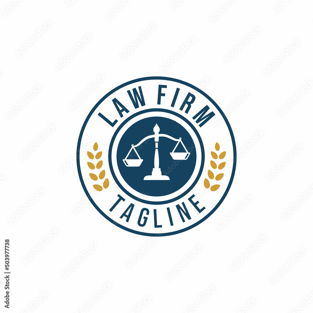 Law firm logo design vector Law firm logo design vector