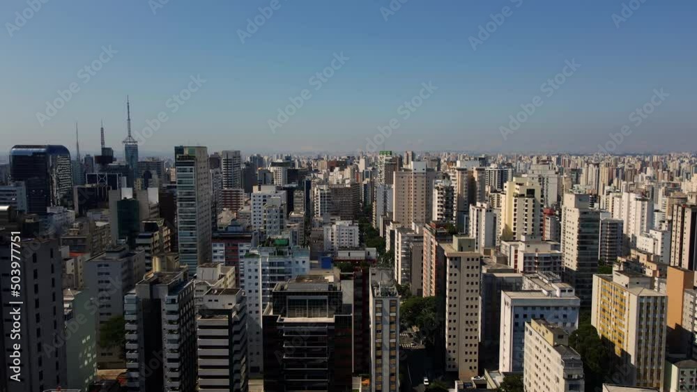 Sao Paolo City. Aerial View Sao Paolo City. Aerial View
