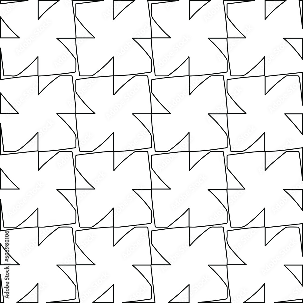 Stylish texture with figures from lines.
Abstract geometric black and white pattern for web page, textures, card, poster, fabric, textile. Monochrome graphic repeating design. Stylish texture with figures from lines.
Abstract geometric black and white pattern for web page, textures, card, poster, fabric, textile. Monochrome graphic repeating design.