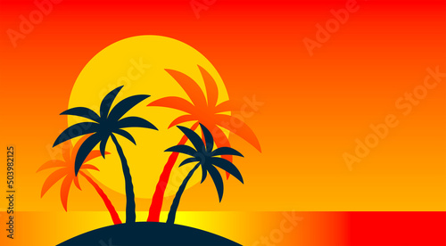 palme  isola tropicale  vacanze  