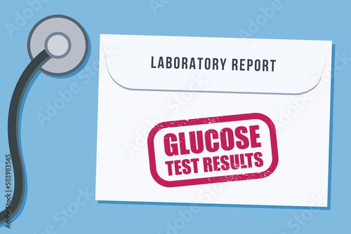 Glucose medical test results