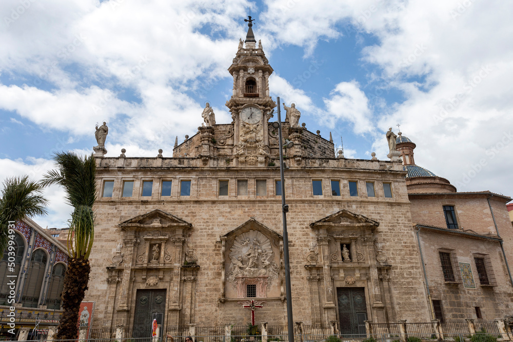 Santos Juanes catholic church in Valencia