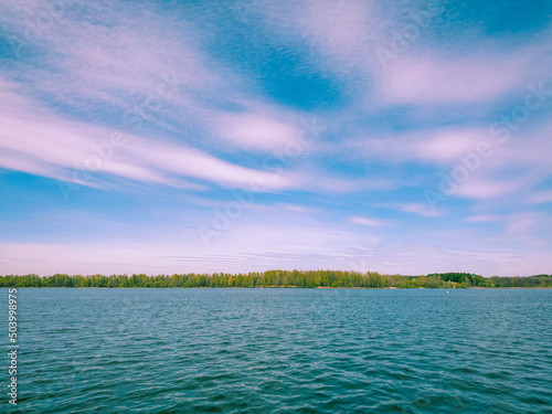Fototapeta Naklejka Na Ścianę i Meble -  lake and sky