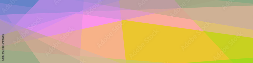 Obraz premium Abstract computational color Polygones background illustration