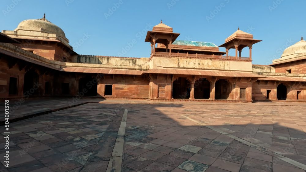 Fatehpur Sikri, Agra, Uttar Pradesh, India - Dated 26 February, 2022