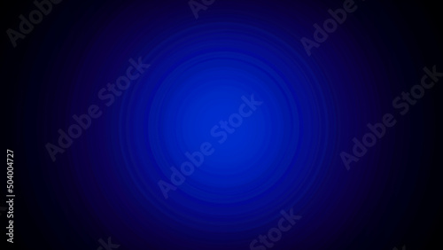 Dark blue background  blue focus  blue circles  blue neon sphere  texture  3d aspect illustration