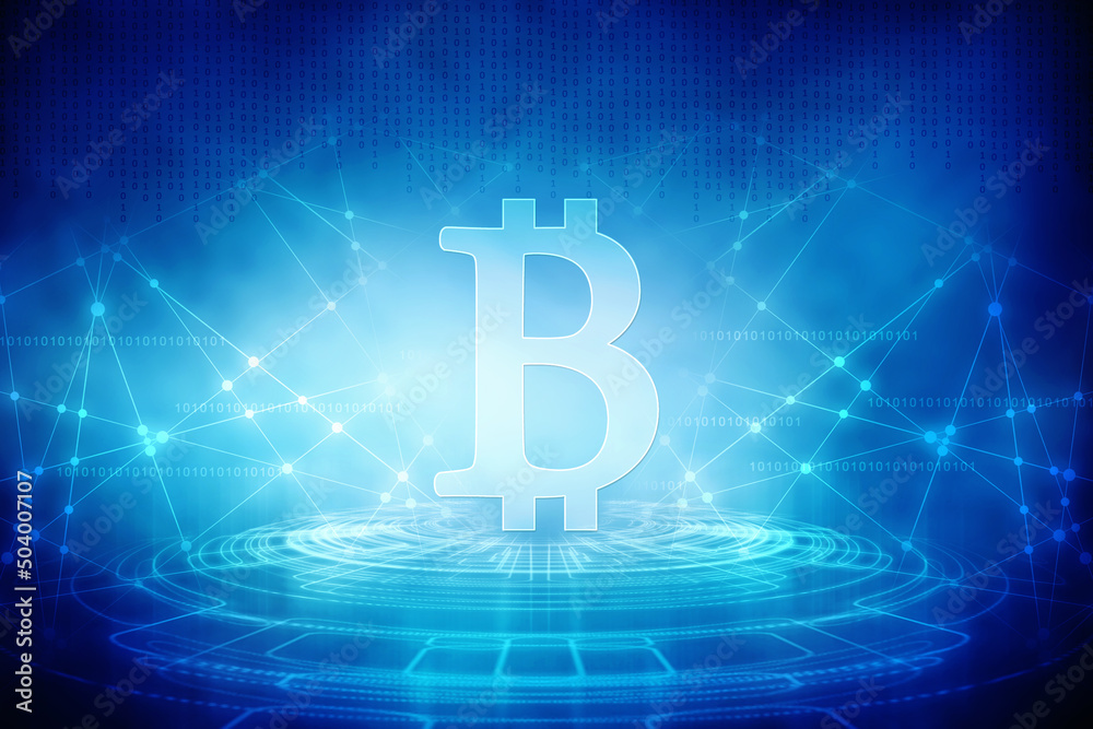 2d rendering bitcoin sign currency 2d rendering bitcoin sign currency