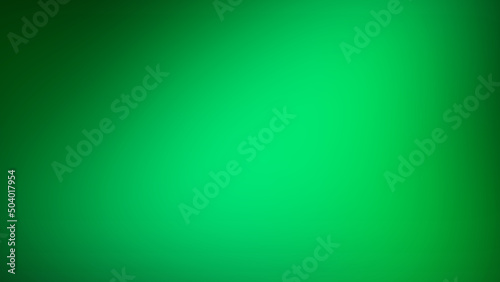 Abstract bright green background. Gradient, smooth gradation design. Backdrop concept banner photo