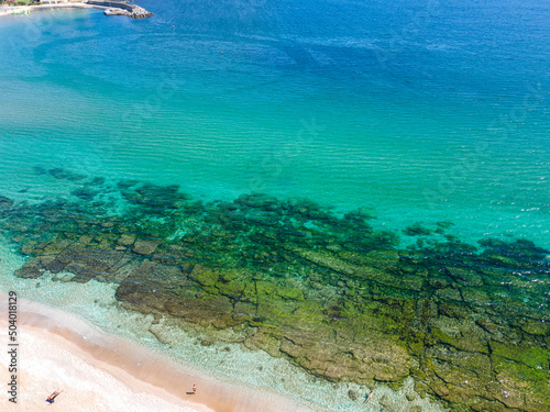 Aerial view of The Driver Beach (Alepu) near resort of Dyuni,  Bulgaria photo