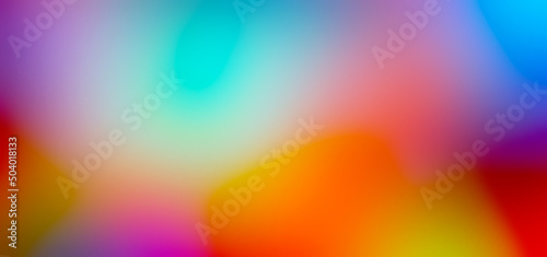 Abstract multicolor background. Gradient  smooth gradation bright design. Backdrop concept banner photo