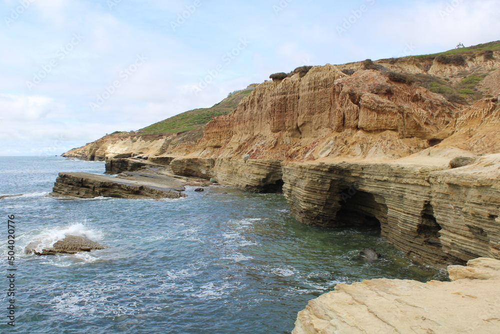 Ocean cliffs