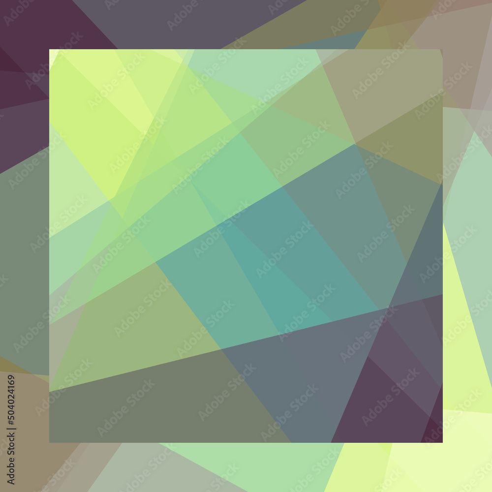 Abstract computational color Polygones background illustration