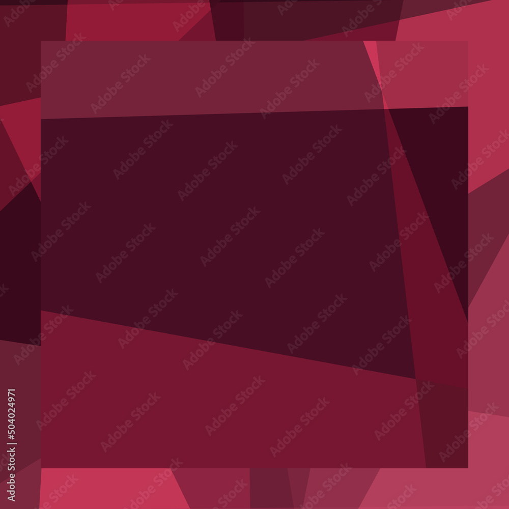 Obraz premium Abstract computational color Polygones background illustration