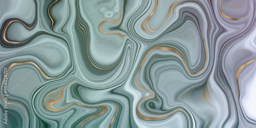 Pastel fluid marbling agate effect design with gold curves. Illustration Pastel fluid marbling agate effect design with gold curves. Illustration