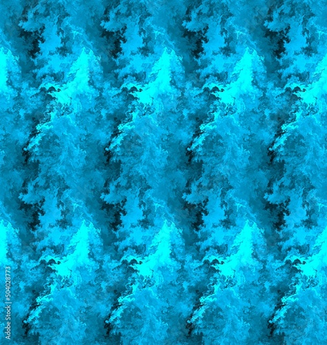 Blue abstract patterned seamless background for wallpapers