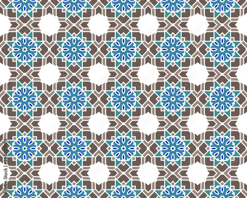 3d rendering of seamless tile pattern 3d rendering of seamless tile pattern