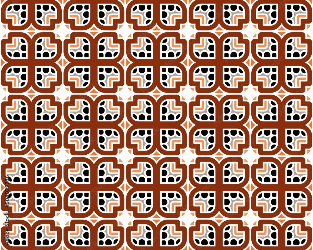 Illustration of seamless tile patterns Illustration of seamless tile patterns