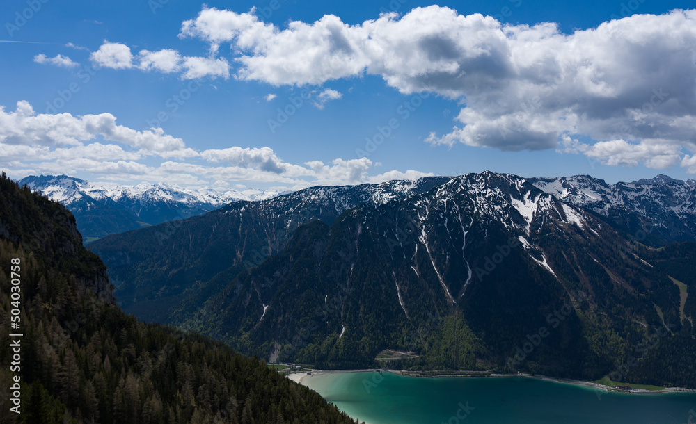 lake in the mountains