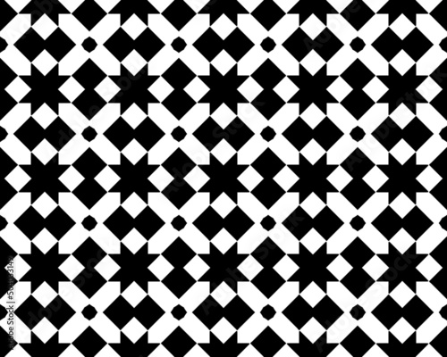 Illustration of seamless tile pattern