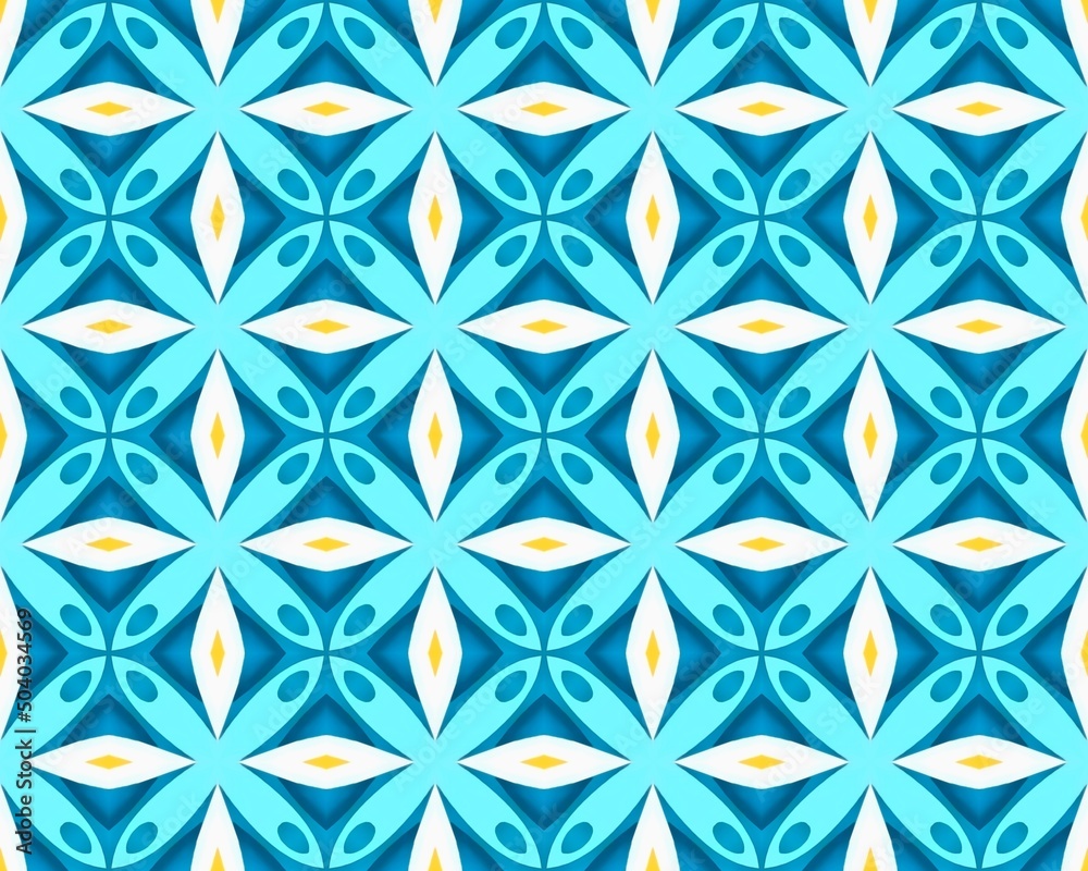 Seamless illustration of tile pattern for background or wallpaper Seamless illustration of tile pattern for background or wallpaper