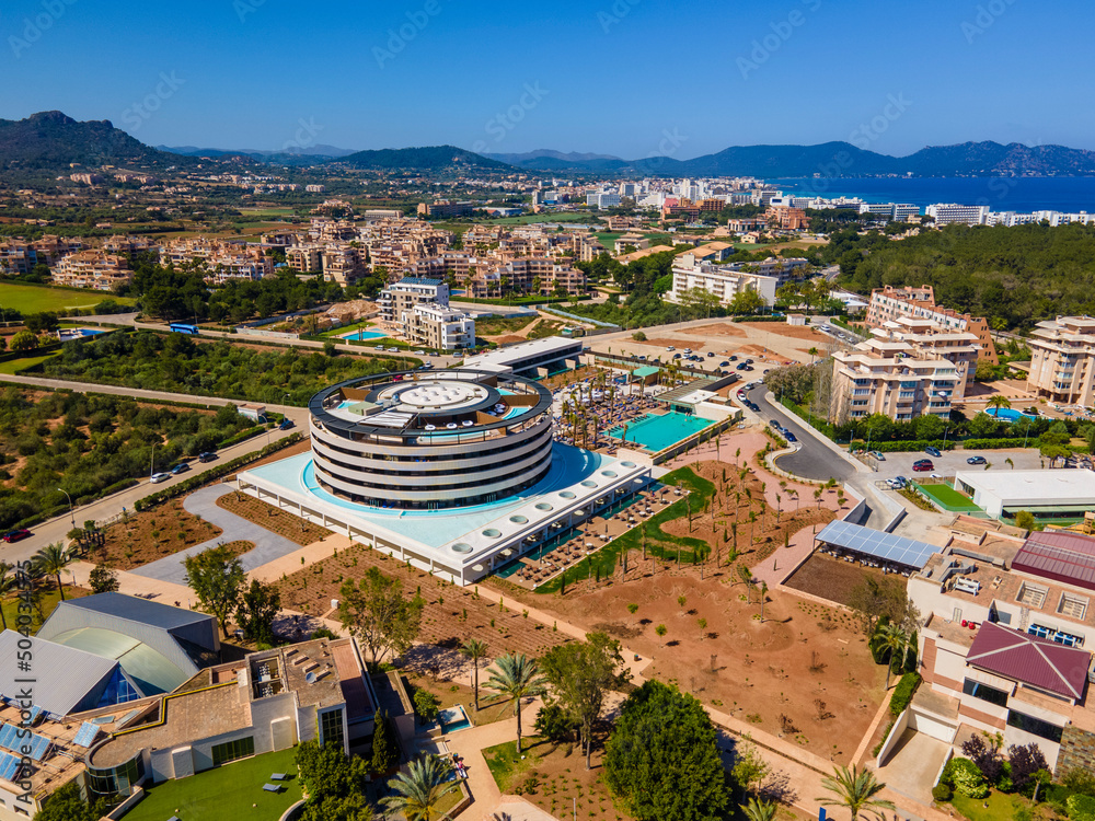 Aerial Photo of TUI Sensatori Biomar Hotel in Sa Coma, Mallorca, Spain