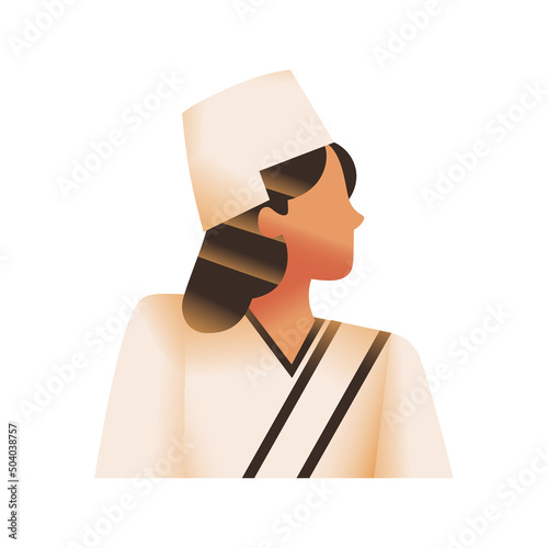 Colombian Indigenous Sierra nevada de santa martha Vector illustration
