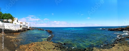 Piscina natural de punta mujeres en Lanzarote