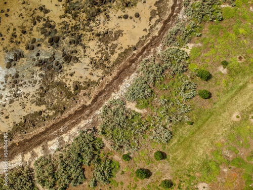 Drone View of Coastline
