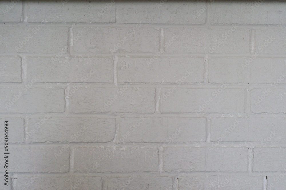 Fototapeta premium White Brick Wall as Background
